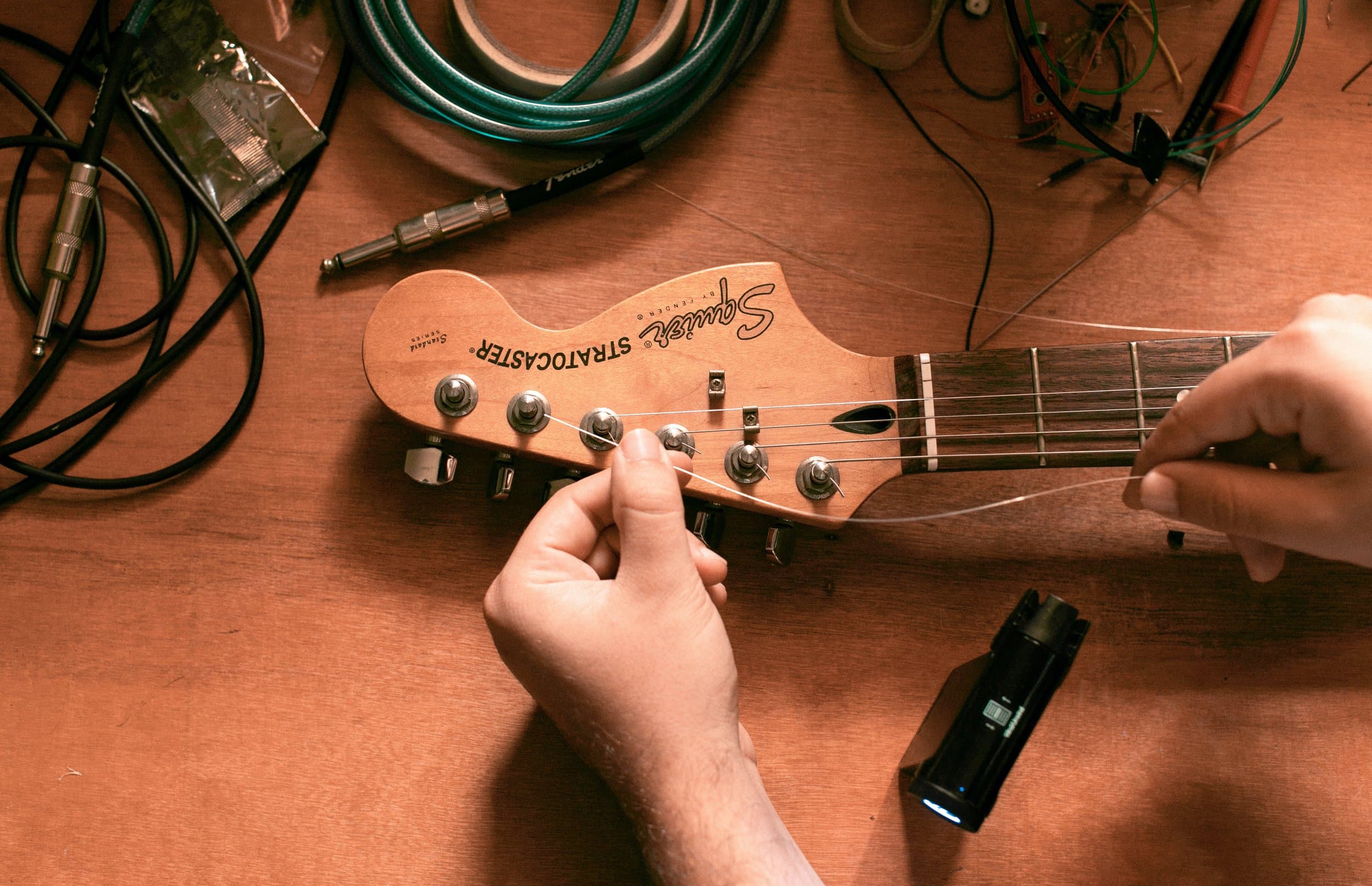 Bilde av en gitar